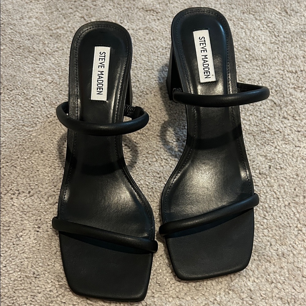 Steve Madden Strappy Block Heels